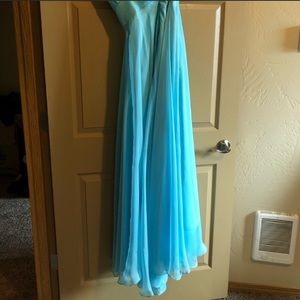 Sky Blue Prom Dress